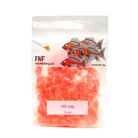 FNF Jelly Fritz - 15mm - Fly Tying Materials - Coral
