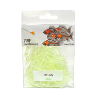 FNF Jelly Fritz - 15mm - Fly Tying Materials - Melon