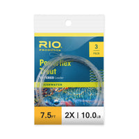 RIO Powerflex Trout Leaders 7.5ft - 3pk