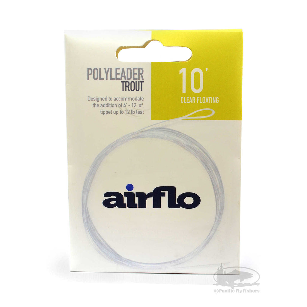 Airflo PolyLeaders - Trout - 10ft - Clear Floating