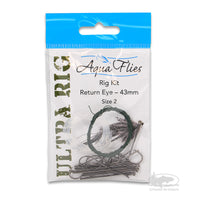Aqua Flies Ultra Rig Kit - Return Eye Shanks - Size 2 Hooks
