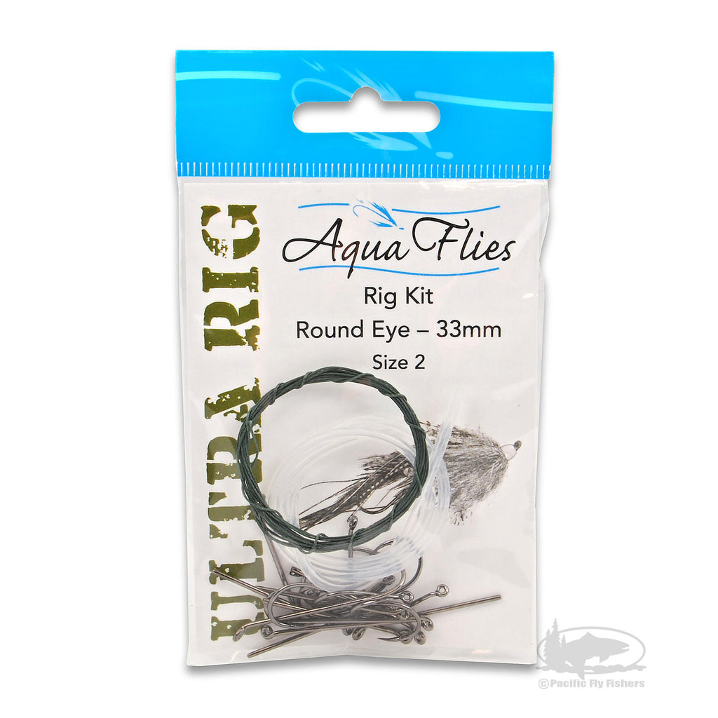 Aqua Flies Ultra Rig Kit - Round Eye Shanks