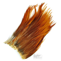 Hareline Bugger Hackle Patches - Brown - Hackle for Wooly Bugger Fly Tying