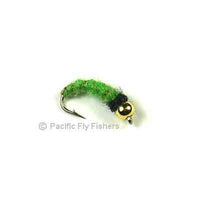 Caddis Larva - Bead Head - Bright Green