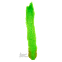 Calf Tails - Fluorescent Chartreuse - Fly Tying Materials