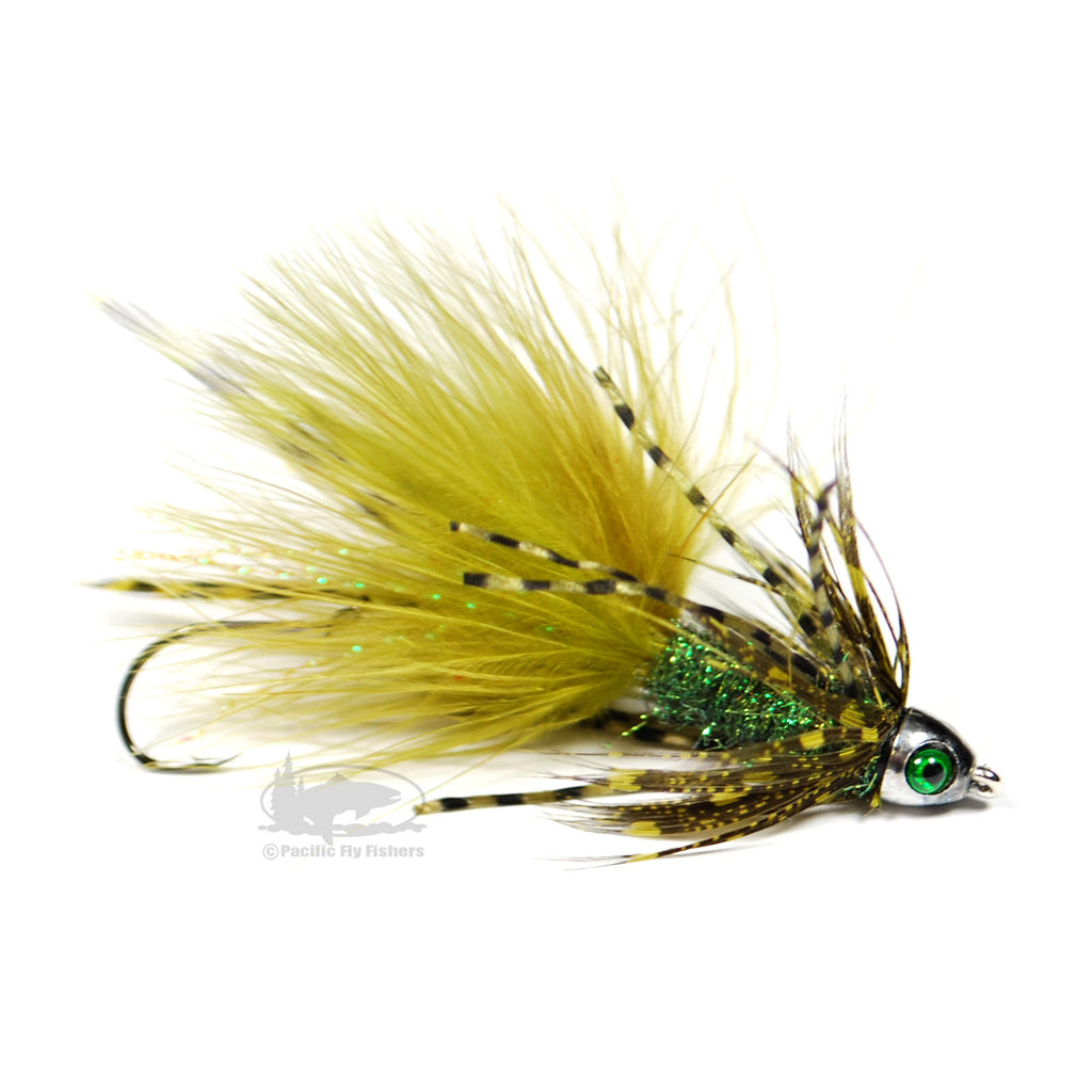 Bullet Head Streamer - Silver / Olive