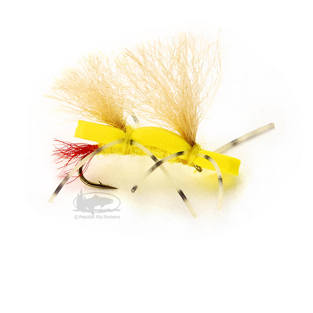 Chubby Sally - Yellow Sally Stonefly Dry - Fly Fishing Flies