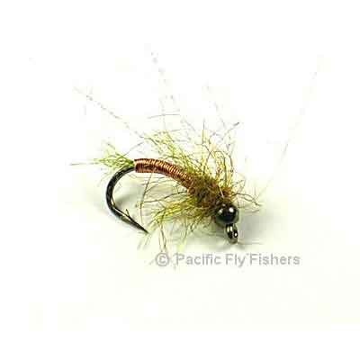 Deep Six Caddis Pupa - Copper - Pacific Fly Fishers