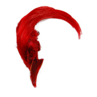 Dyed Golden Pheasant Crests - Red