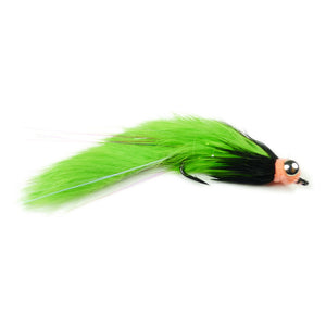 Egg Hare Ball Leech - Chartreuse - Pacific Fly Fishers