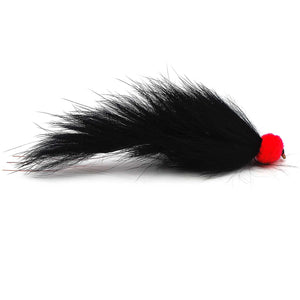 Egg Sucking Bunny Bugger - Black - Pacific Fly Fishers
