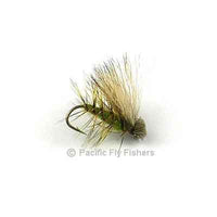 Elk Hair Caddis - Olive - Pacific Fly Fishers