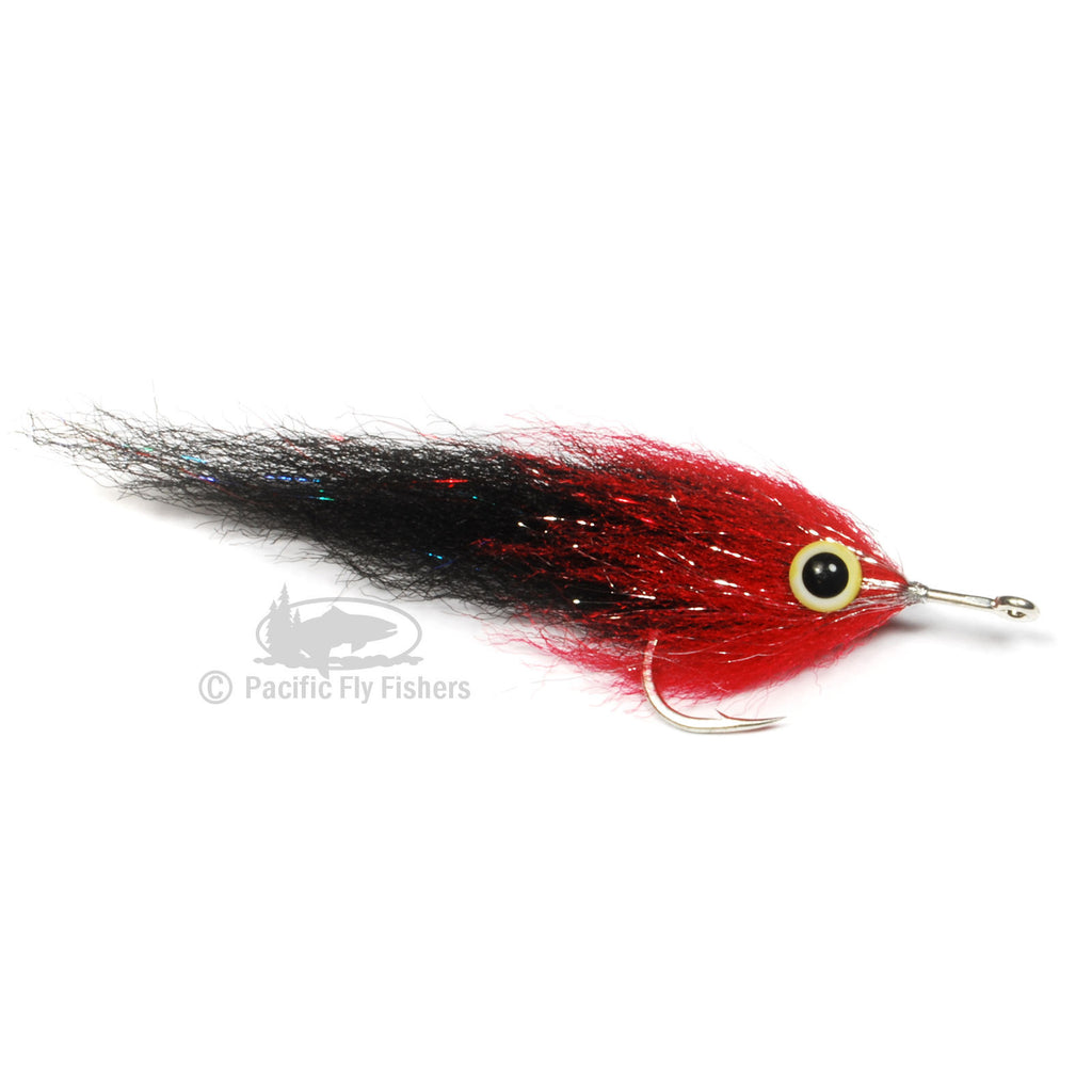 Enrico Puglisi Tarpon Streamer - Red/Black - Pacific Fly Fishers
