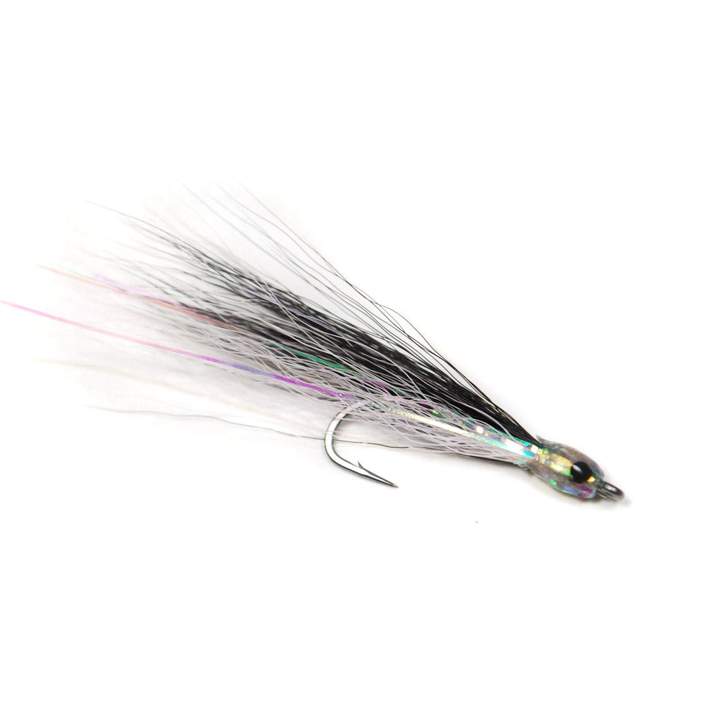 Flashy Lady - Black / White - Pacific Fly Fishers