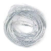 Flat Diamond Braid - Silver