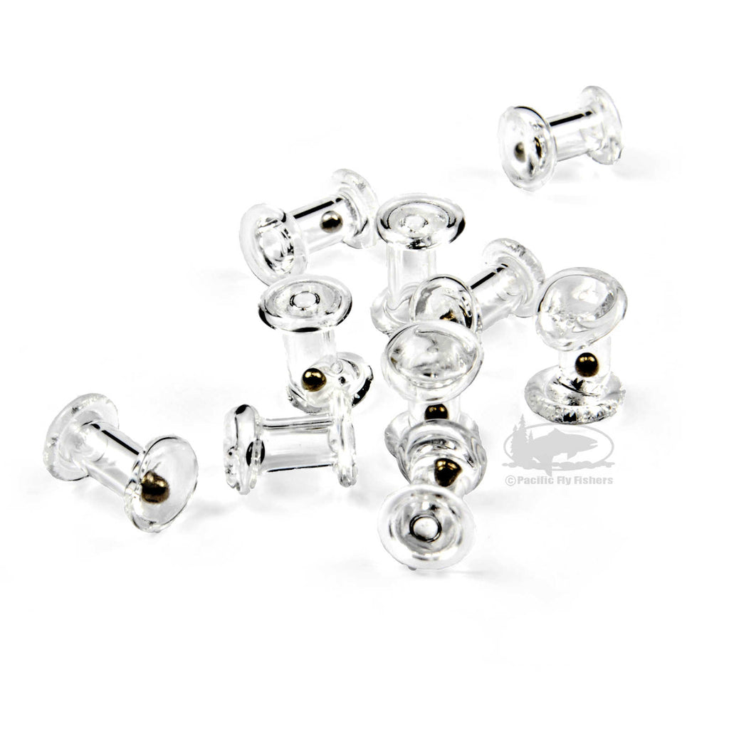 Glass Rattles Flat End Eye Glass Rattles