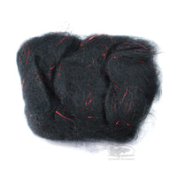 Fly Fish Food's Bruiser Blend Dubbing - Black & Red - Fly Tying Materials