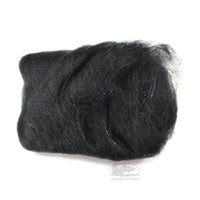 Fly Fish Food's Bruiser Blend Dubbing - Black - Fly Tying Materials