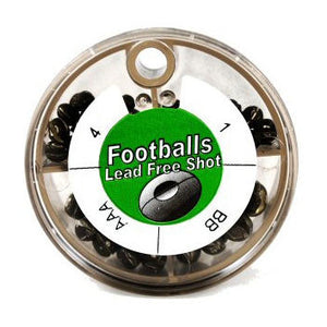 Footballs Lead Free Shot - Pacific Fly Fishers
