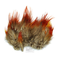 Golden Pheasant Body Feathers - Natural Red - Fly Tying Materials