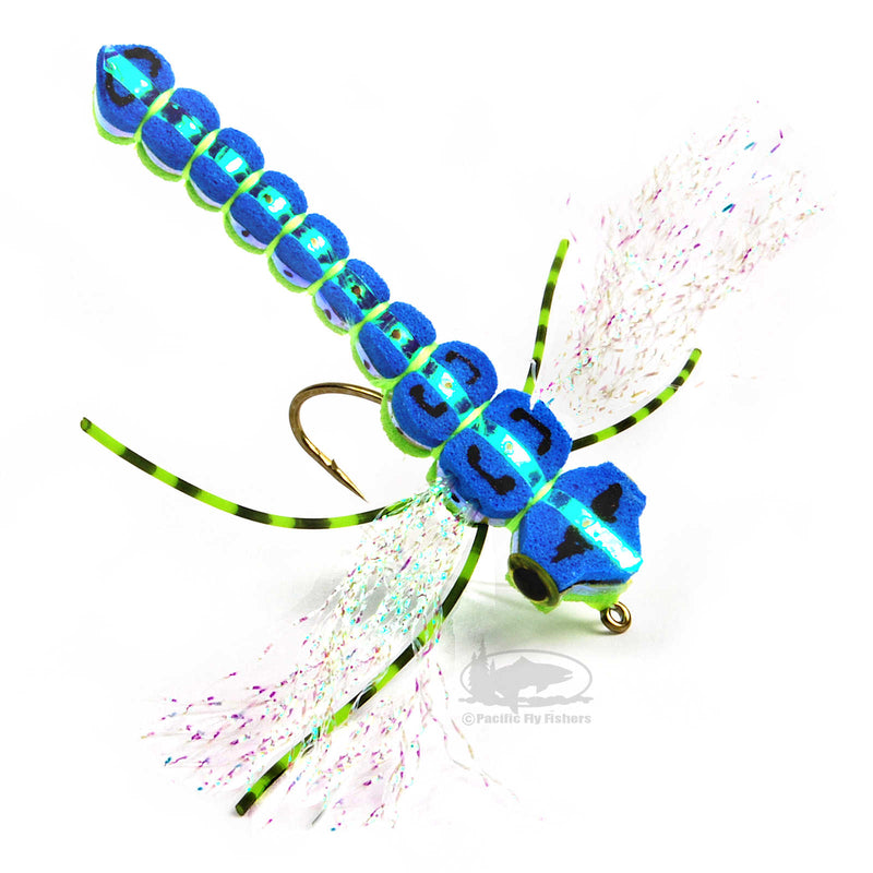 Umpqua Crystal Dragon Damsel Fly Lure WG - Blue