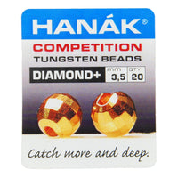HANÁK Competition Tungsten Beads - Diamond+