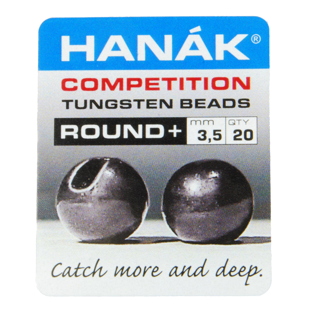 HANÁK Competition Tungsten Beads - Round+