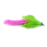Hare Ball Leech - Pink / Chartreuse - Pacific Fly Fishers