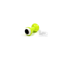 Hareline Double Pupil Lead Eyes for Fly Tying - Chartreuse