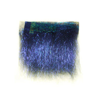 Ice Dub Shimmer Fringe - Dark UV Blue