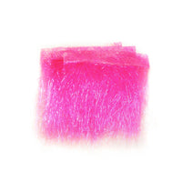 Ice Dub Shimmer Fringe - Fluorescent Hot Pink