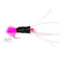 Johnson's Medusa - Black and Pink - Salmon Saltwater - Fly Fishing Flies