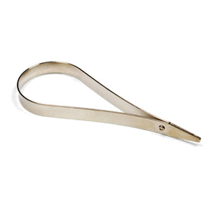 Large Teardrop Hackle Pliers - Nickel Plated - Fly Tying Tools