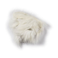 Magnum Rabbit Strips - White - Fly Tying Materials