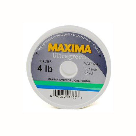 Mixed Lot of Spools of Maxima Fly Fishing Leader Material, 1 lb, 2 lb., 3  lb. 