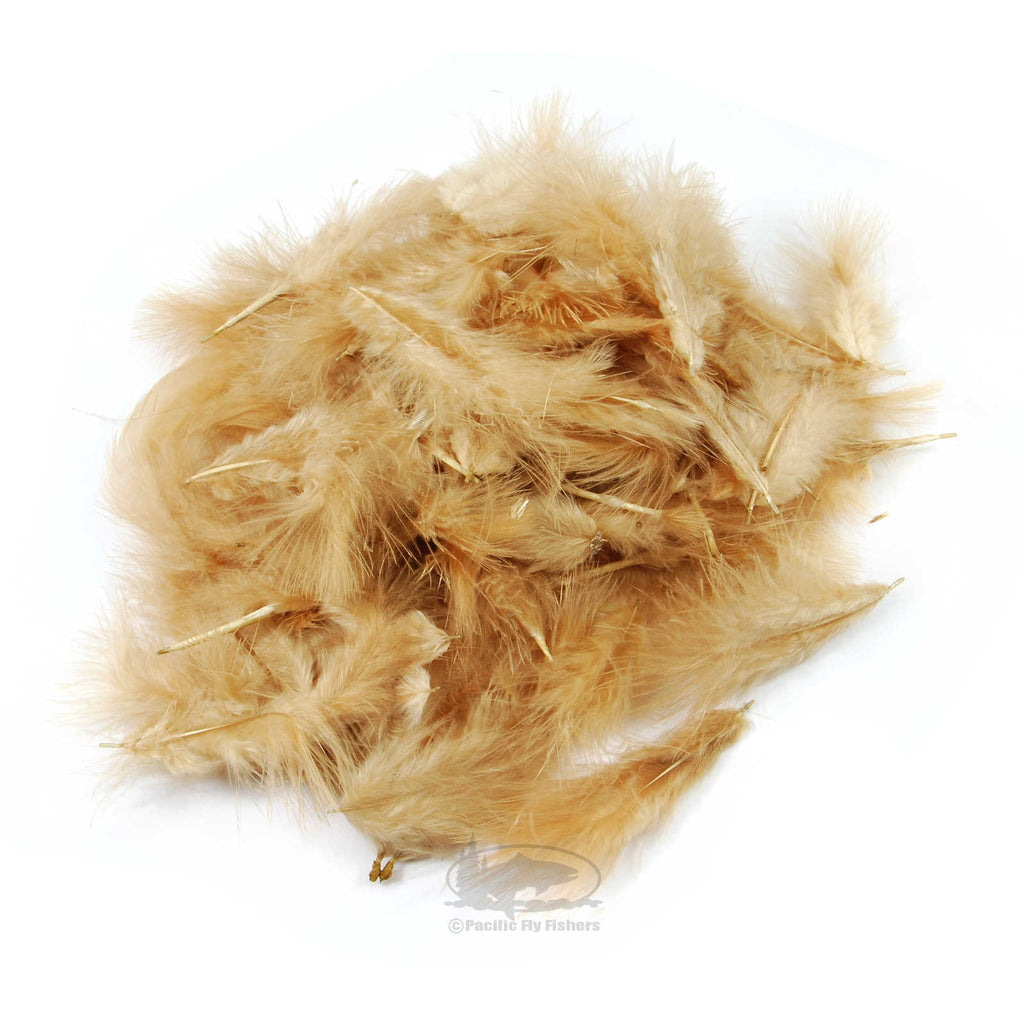 Marabou Feathers Small 1-3 fluffs RED 7 grams approx. 105 per bag