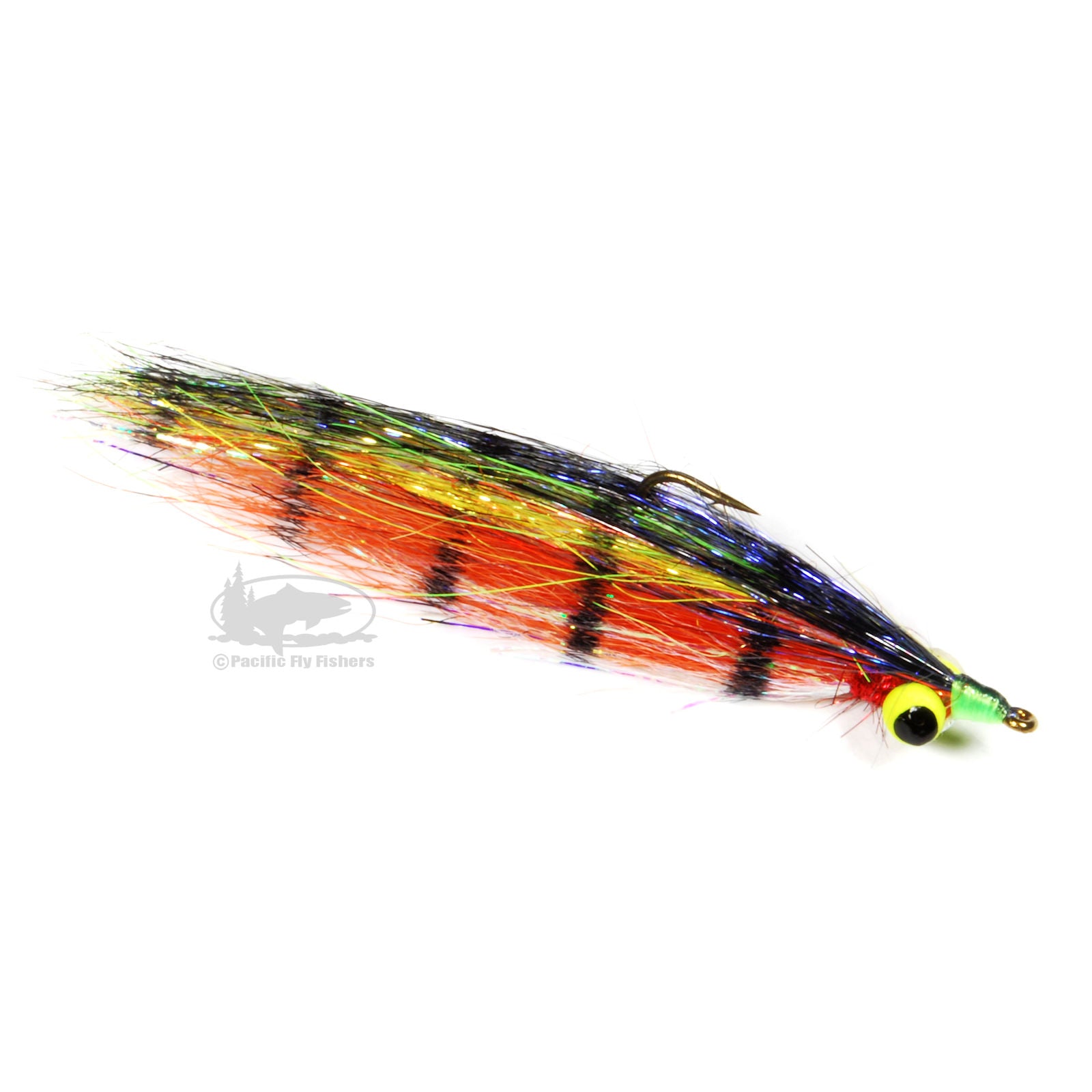 Mosche Per Trota Muddler Minnow &ndash; 3 Pezzi Arancioni Di Troutflies UK, Taglie Assortite