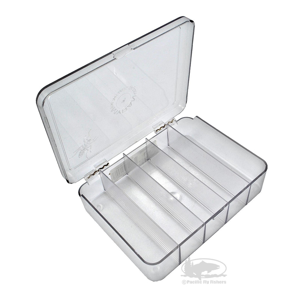 dry fly compartment box fly fishing Myran Fly Box 1800; 18 Compartment