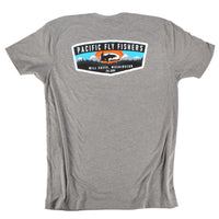 Pacific Fly Fishers Tee Shirt - Heather Gray