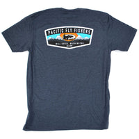 Pacific Fly Fishers Tee Shirt - Navy