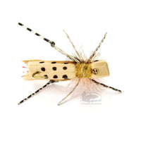 Parachute Frankenhopper - Tan - Grasshopper Hoppers - Terrestrials - Fly Fishing Flies