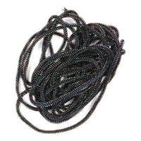 Pearl Core Braid - Black - Fly Tying Material