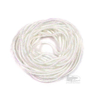 Pearl Core Braid - Pearl White - Fly Tying Material