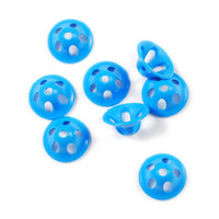 Pro Sportfisher Tube Fly System - Pro Soft Sonic Discs - Fluorescent Blue