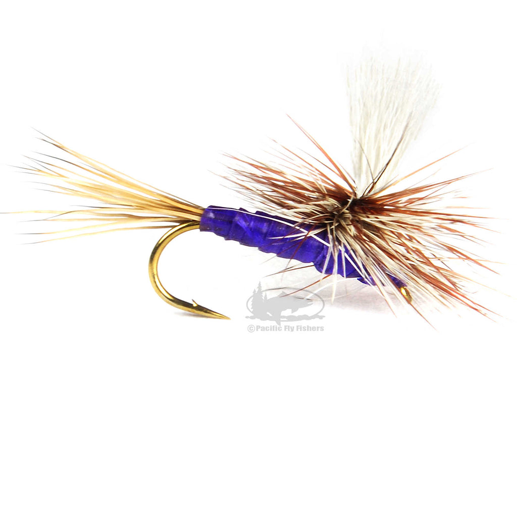 Purple Parachute - Purple Haze - Dry Fly Fishing Flies