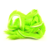 Rabbit Strips - Chartreuse Green - Fly Tying Materials
