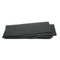 Razor Foam - Opaque Black - 1mm and 0.5mm Fly Tying Foam Sheets