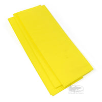Razor Foam - Opaque Yellow - 1mm and 0.5mm Fly Tying Foam Sheets