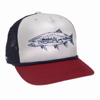 Rep Your Water Trucker Hat - Grizzly Trout 