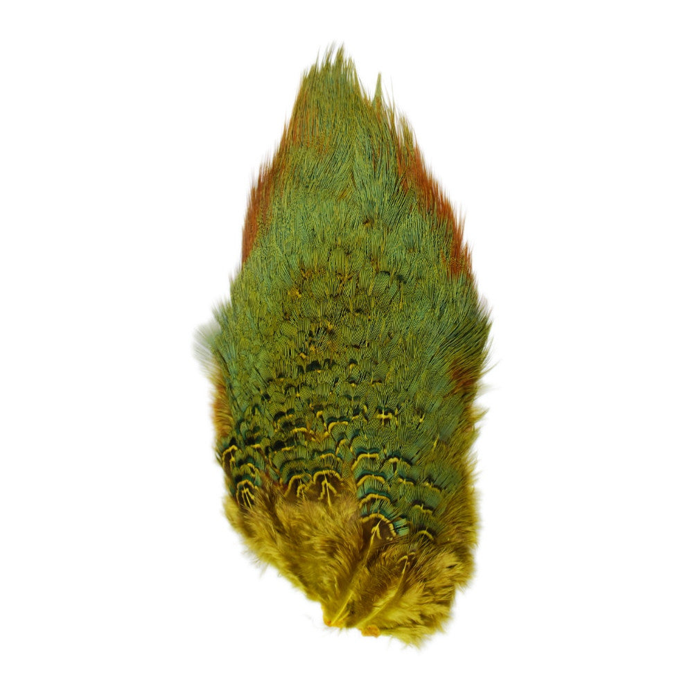 Strung Ringneck Rump Feathers — Panfish On The Fly